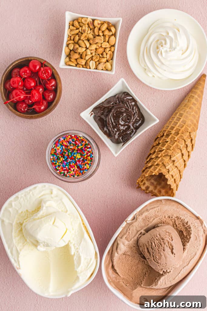 Decadent Ice Cream Nachos Recipe with Toppings and Tips 3 ingredients for ice cream nachos