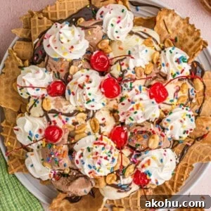 Decadent Ice Cream Nachos Recipe with Toppings and Tips 5 ice cream nachos