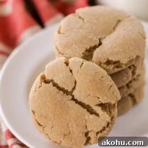 Chewy Brown Sugar Cookies with Warm Molasses Flavor 2 img 148980 6