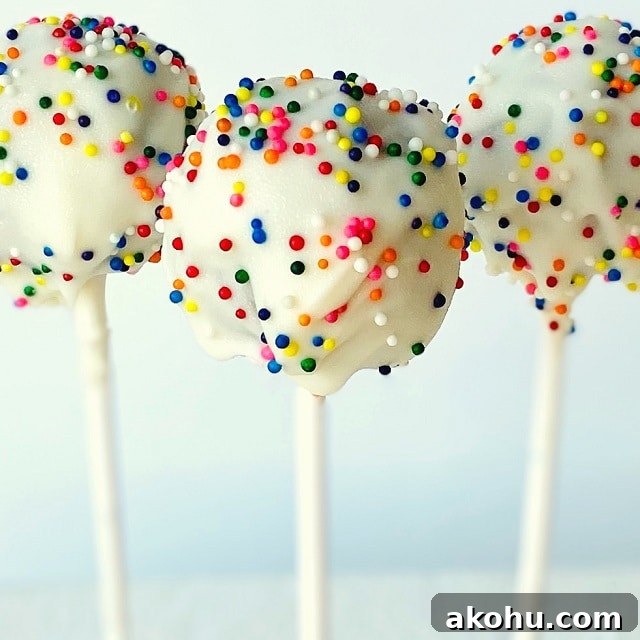No-Bake Cake Pops: Simple Healthy Recipe for Bite-Sized Treats 2 Cake-Pops-Healthy-three-in-a-row