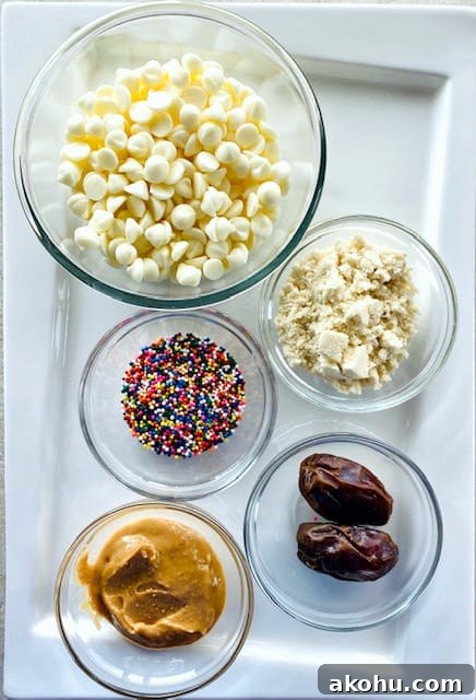 No-Bake Cake Pops: Simple Healthy Recipe for Bite-Sized Treats 4 Cake-Pops-Healthy-ingredients-in-bowls