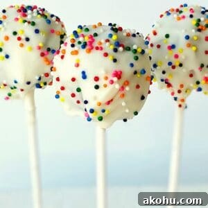 No-Bake Cake Pops: Simple Healthy Recipe for Bite-Sized Treats 6 Cake-Pops-Healthy-three-in-a-row