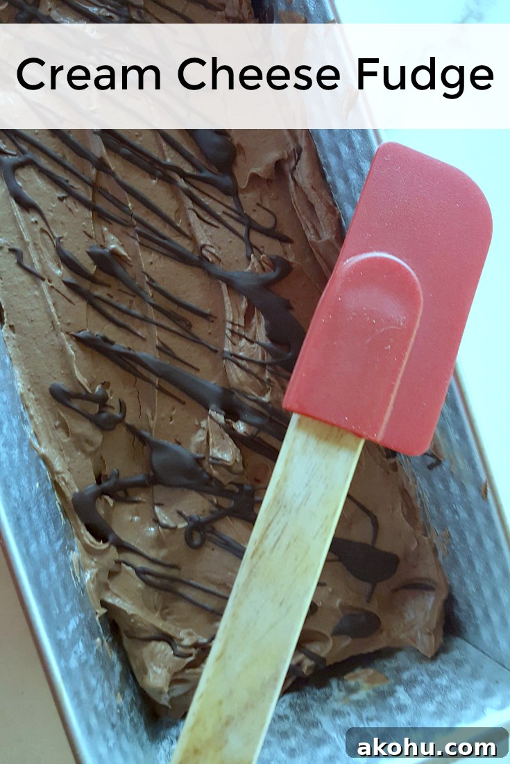 Chocolate Cream Cheese Fudge: Simple No-Bake Recipe 6 img 16159 5