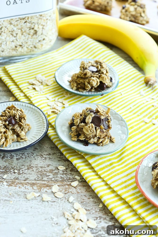 3-ingredient Banana Cookies