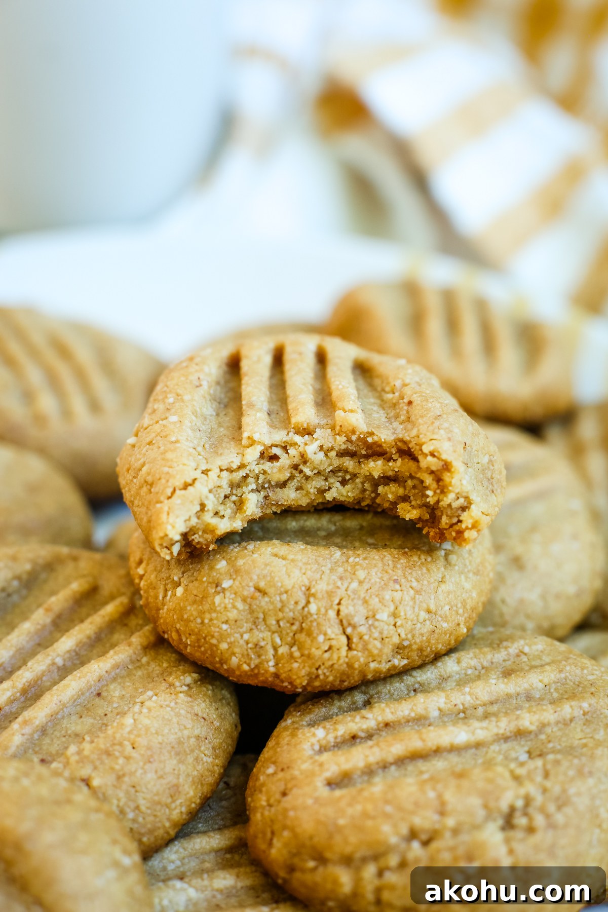 Almond Flour Peanut Butter Cookies