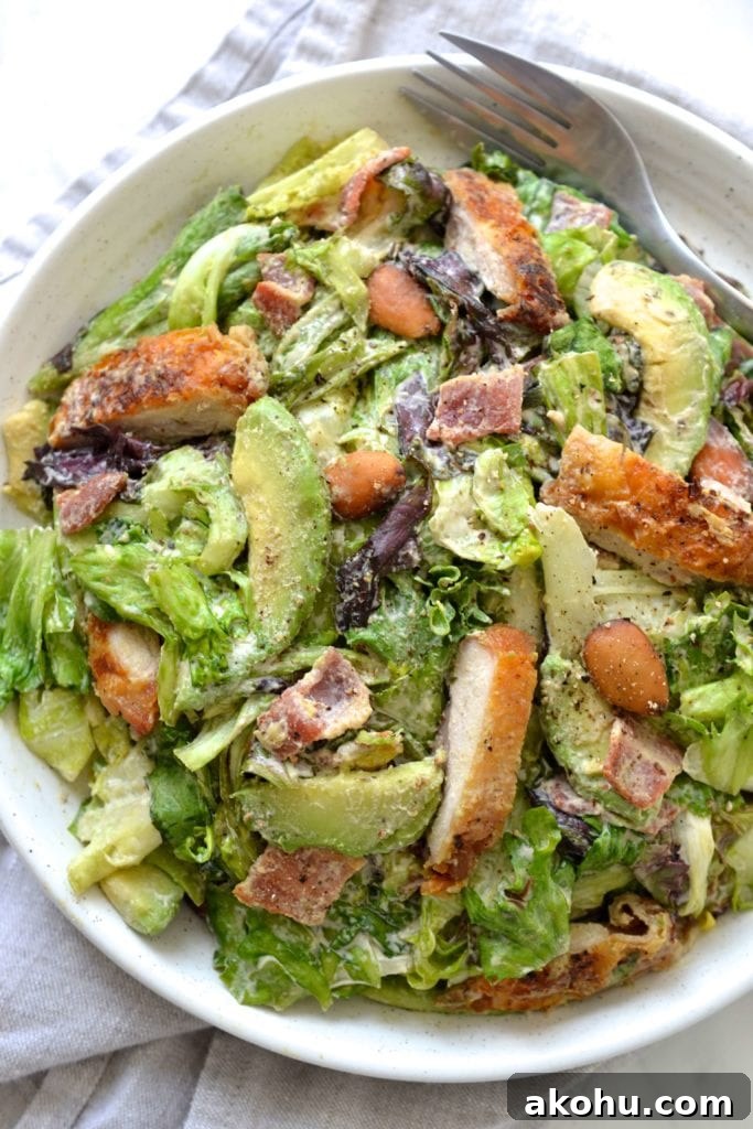 Caesar Salad with Tahini Dressing