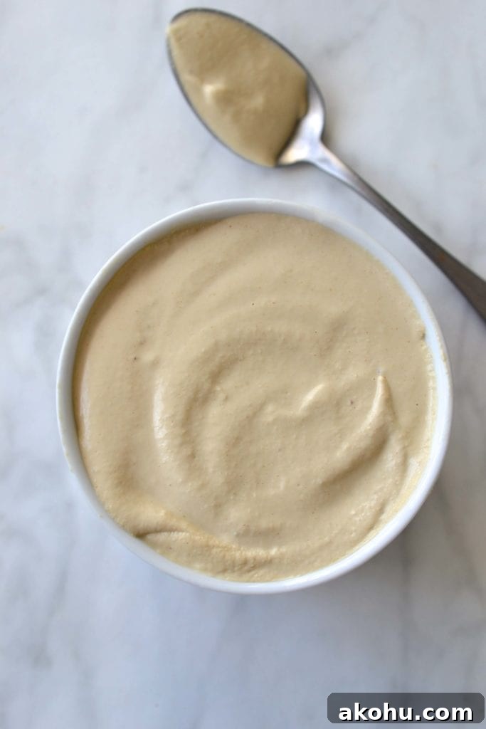 Chicken Caesar Salad with Tahini Dressing