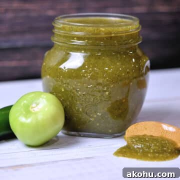 Roasted Green Chiles Enchilada Sauce