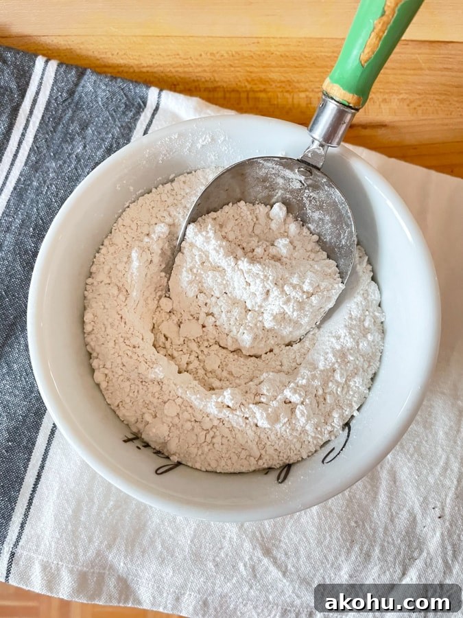 Spoonful of batter