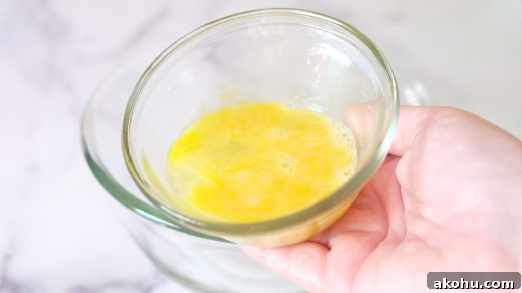 Mixing batter