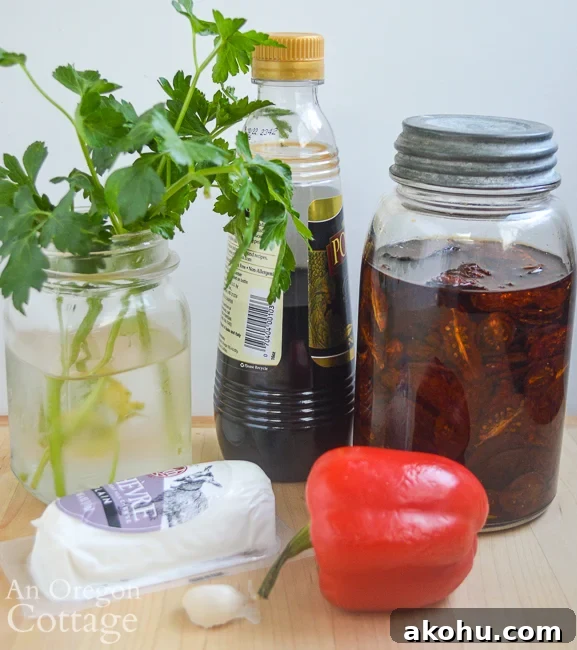 goat cheese appetizer ingredients