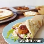 Vegetarian red lentil koftas with flatbreads & harissa youghurt sauce - Domestic Gothess