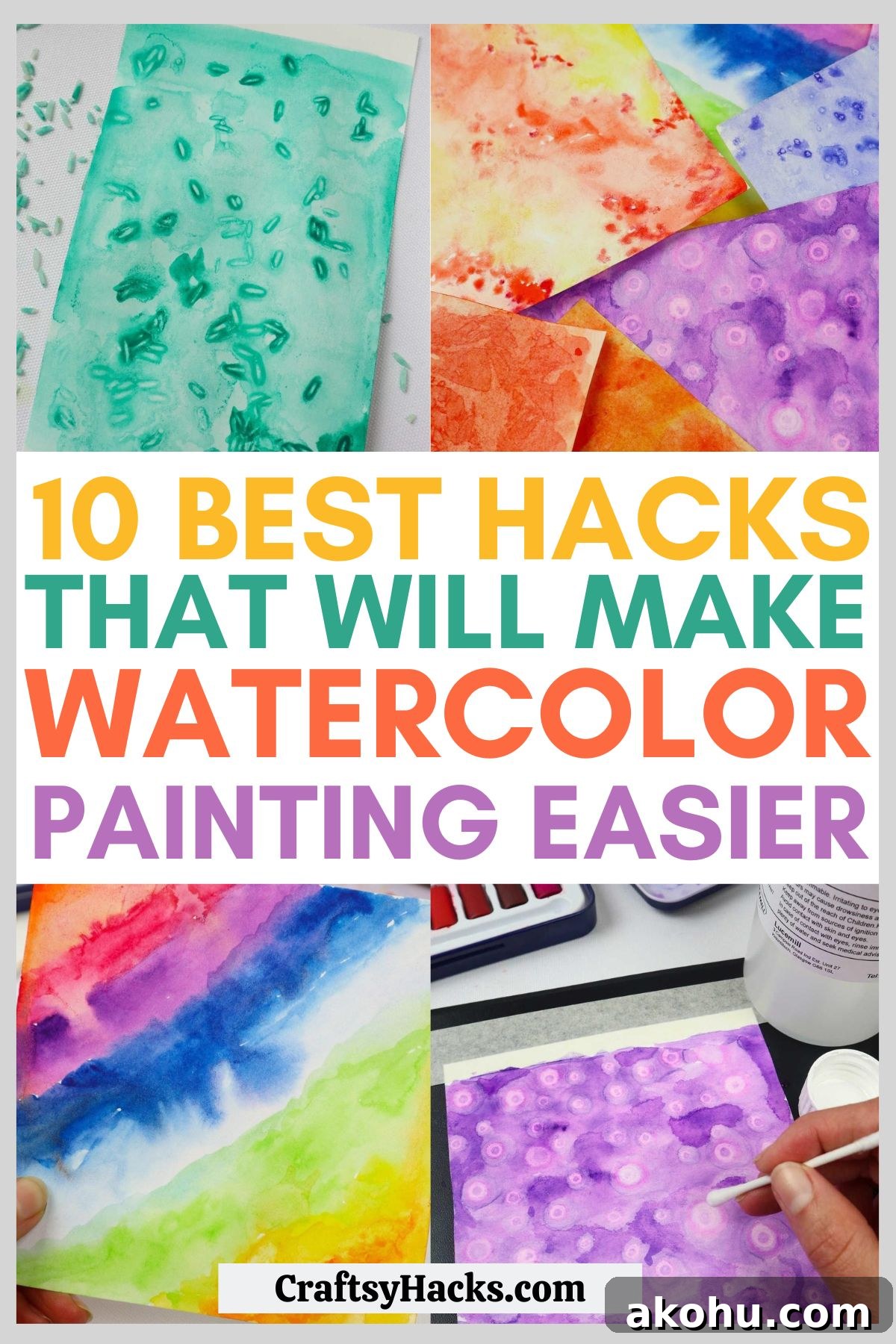 10 Watercolor Hacks for Beginners: Practical Tips & Tricks 2 watercolor hacks