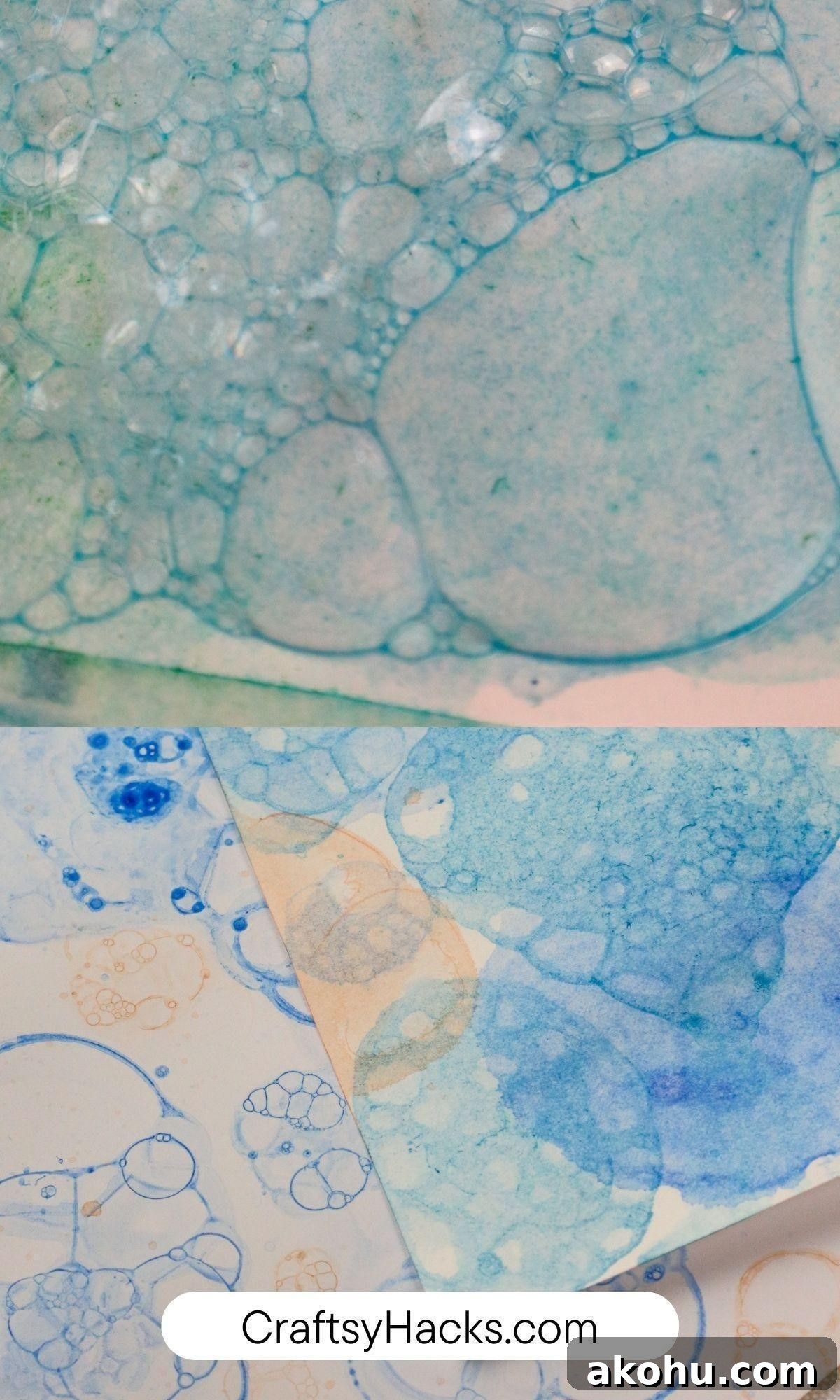 10 Watercolor Hacks for Beginners: Practical Tips & Tricks 13 dishwashing liquid to create bubbles