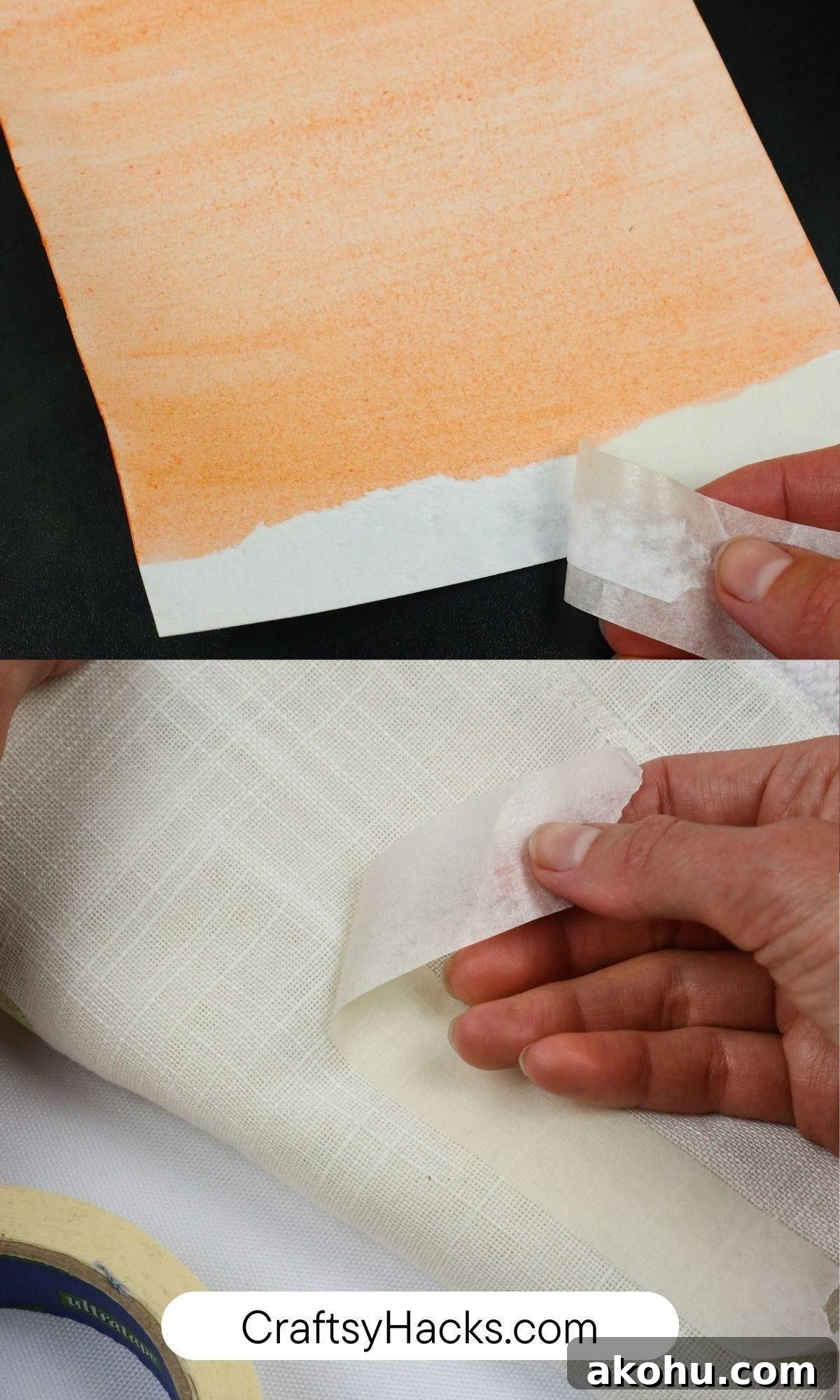 10 Watercolor Hacks for Beginners: Practical Tips & Tricks 5 reduce masking tape stickiness