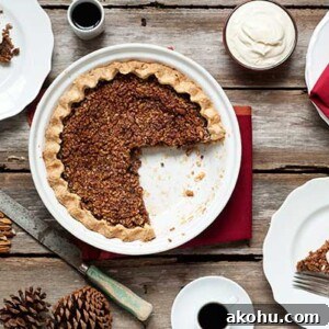 Gluten Free Maple Bourbon Pie