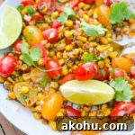 Corn and tomato salad - Girl and the Kitchen