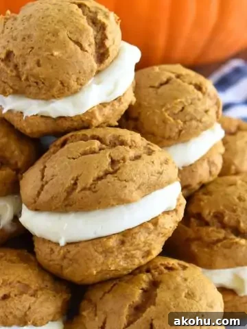 Pumpkin Whoopie Pies with Cake Mix.