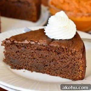 Moist Chocolate Pumpkin Cake Recipe – Simple Fall Dessert 13 Chocolate Pumpkin Cake recipe.