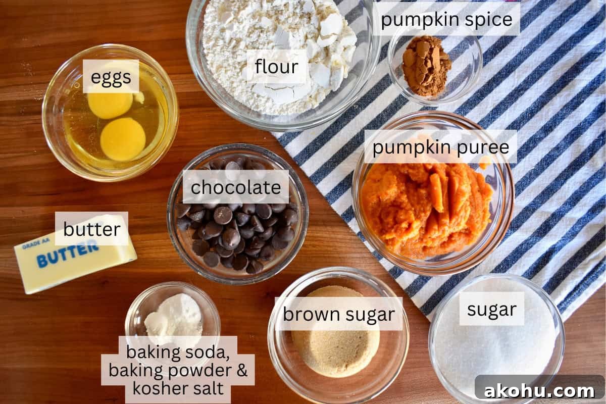 Moist Chocolate Pumpkin Cake Recipe – Simple Fall Dessert 4 Ingredients including brown sugar, eggs, and flour.