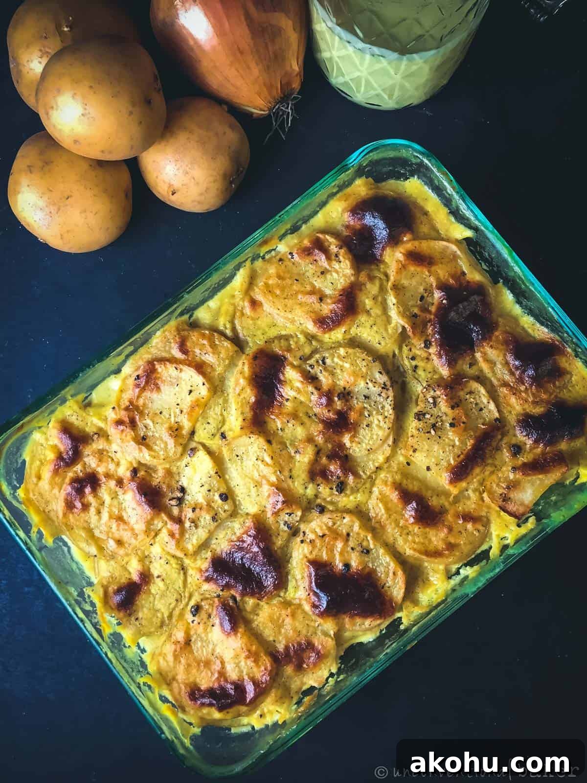 vegan scalloped potatoes recipe