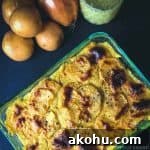 easy vegan scalloped potatoes