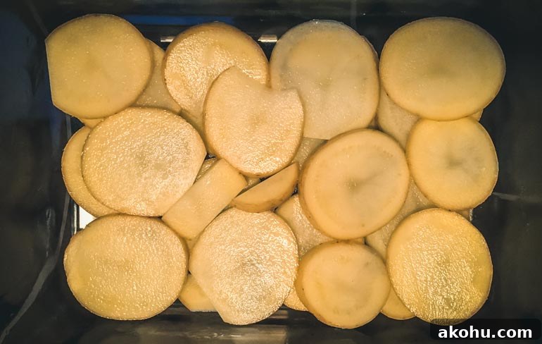 potatoes layer