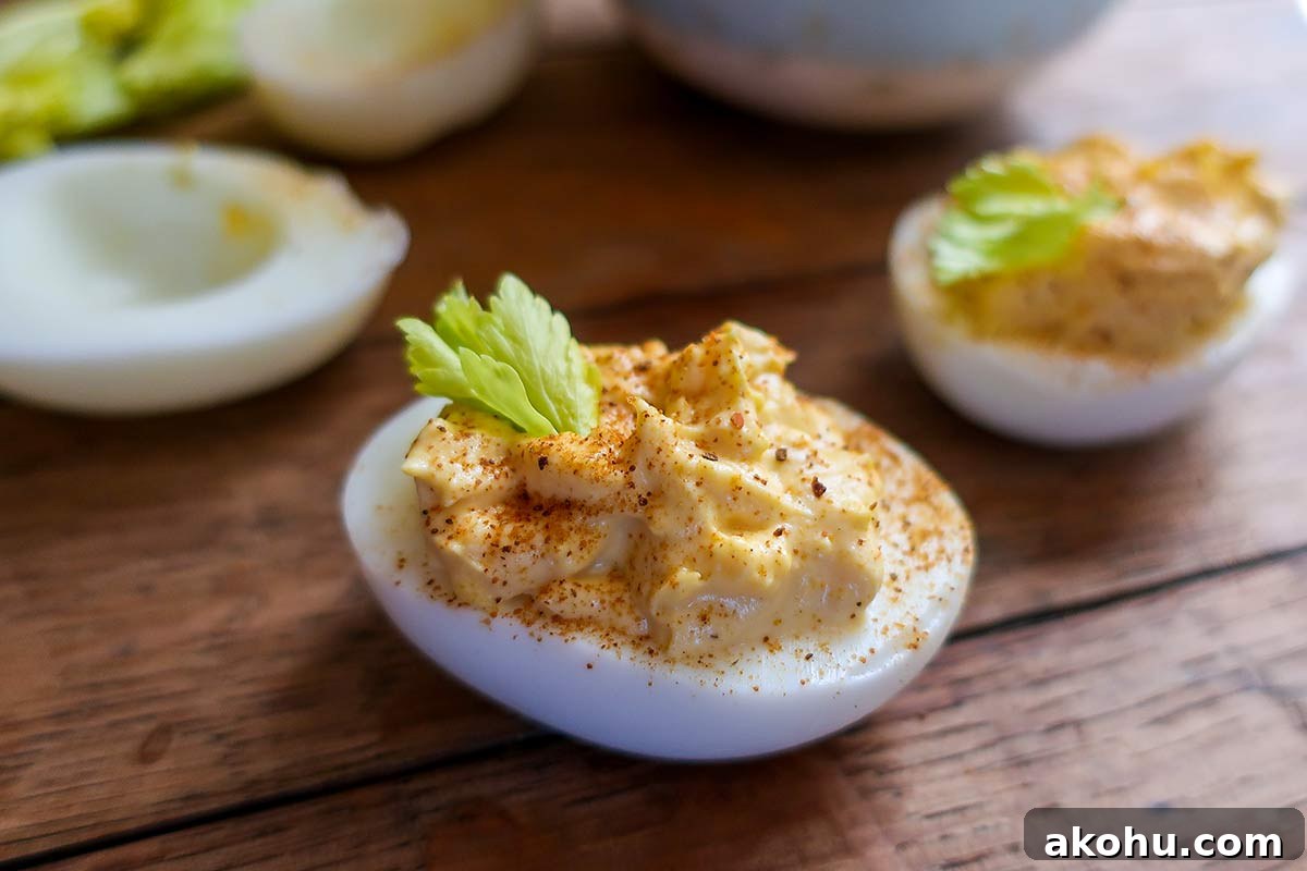 Deviled Eggs: Complete Guide with Top Recipes and Tips 7 halved eggs with filling