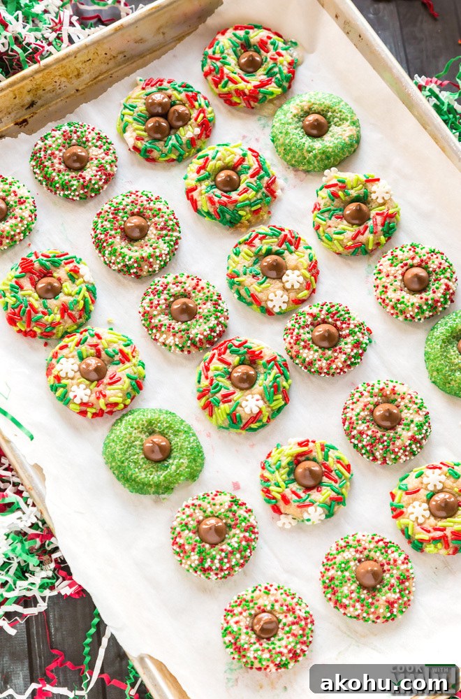 Holidays Kiss Cookies