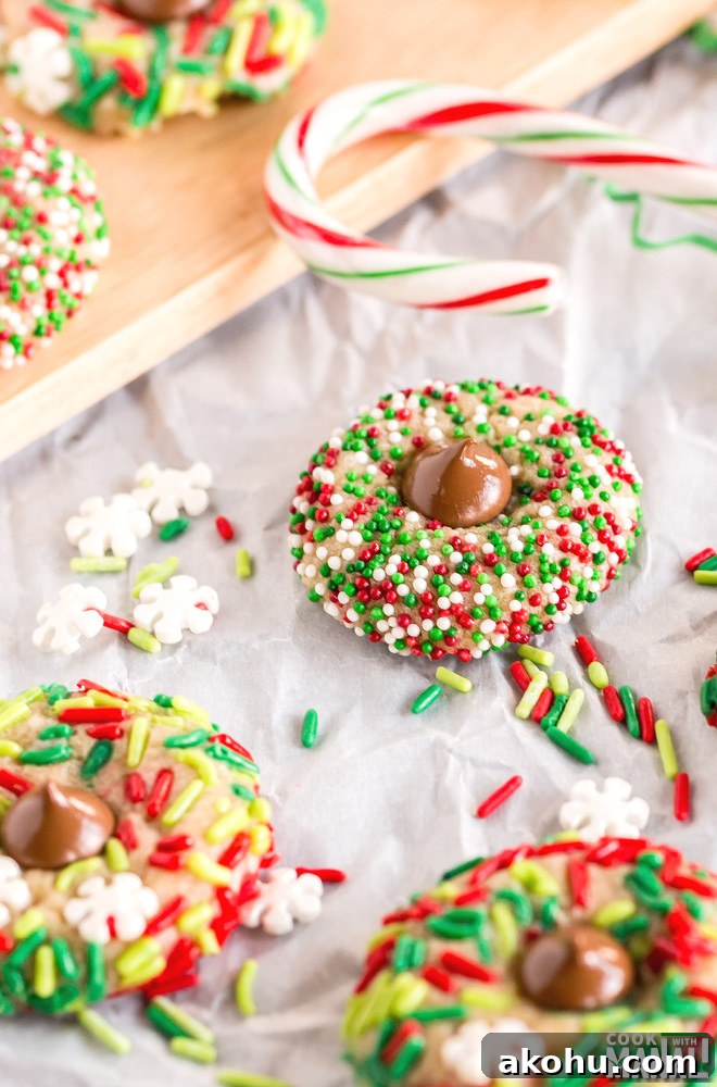 Christmas Kiss Cookies Recipe