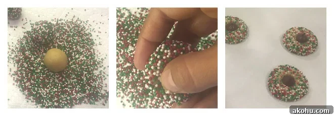Christmas Kiss Cookies-Recipe-Step-2