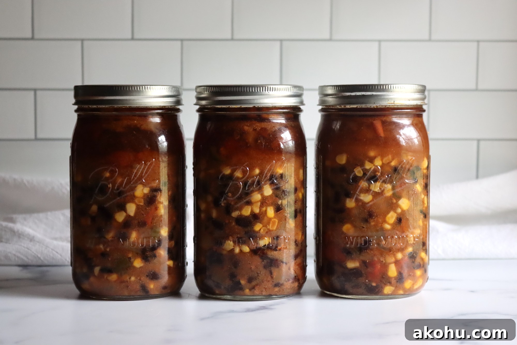 Canning Taco Soup