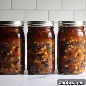 Canning Taco Soup