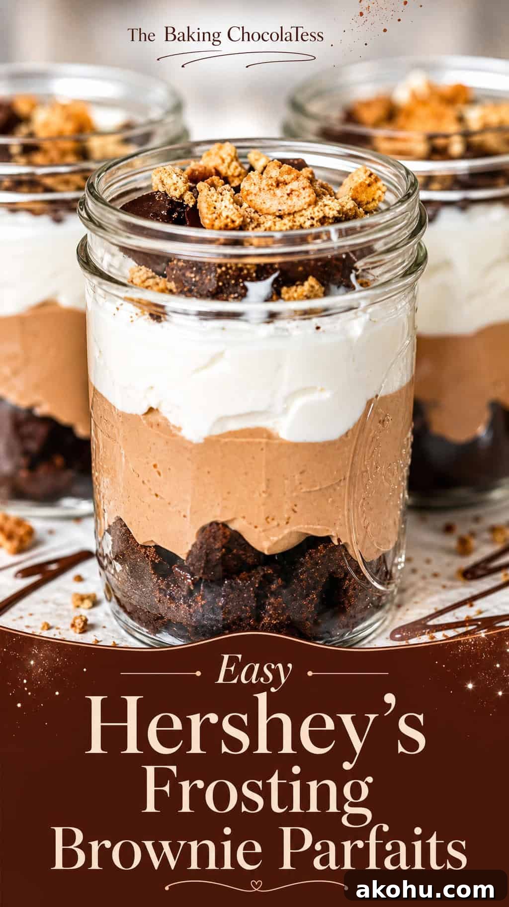 Hershey’s Frosting Brownie Parfaits Recipe for Chocolate Lovers 9 img 246394 9