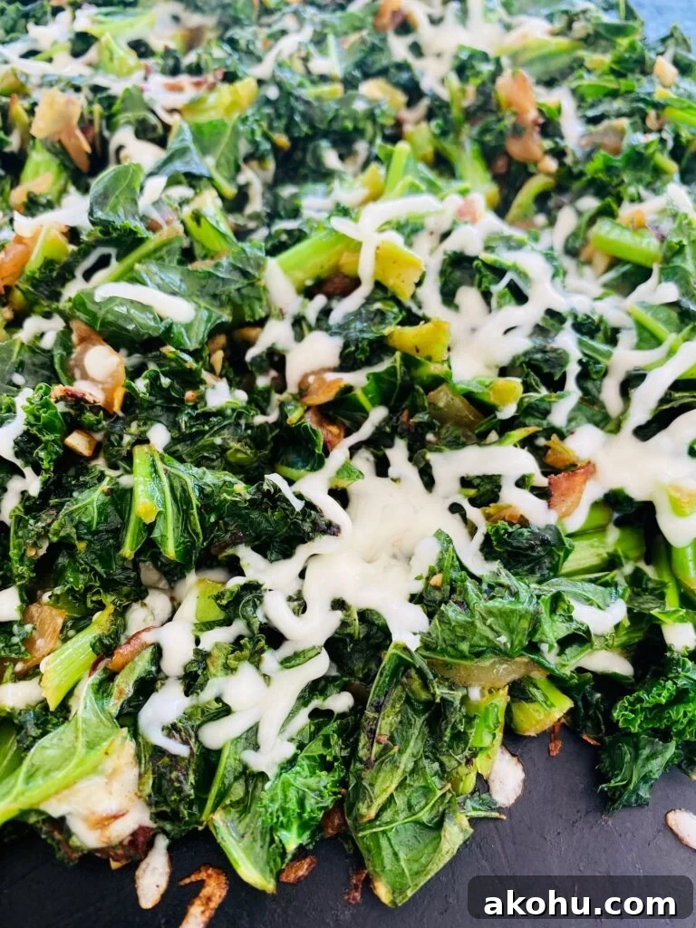 Blackstone Lemon Parmesan Kale