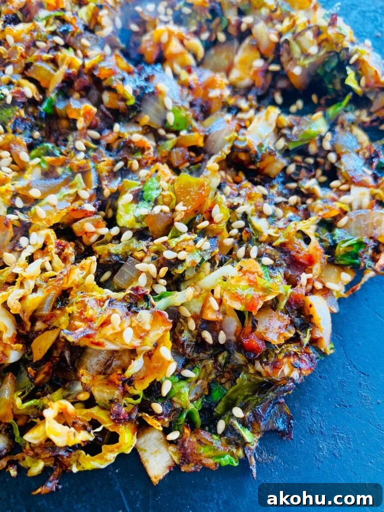 Blackstone Honey Sriracha Brussel Sprouts