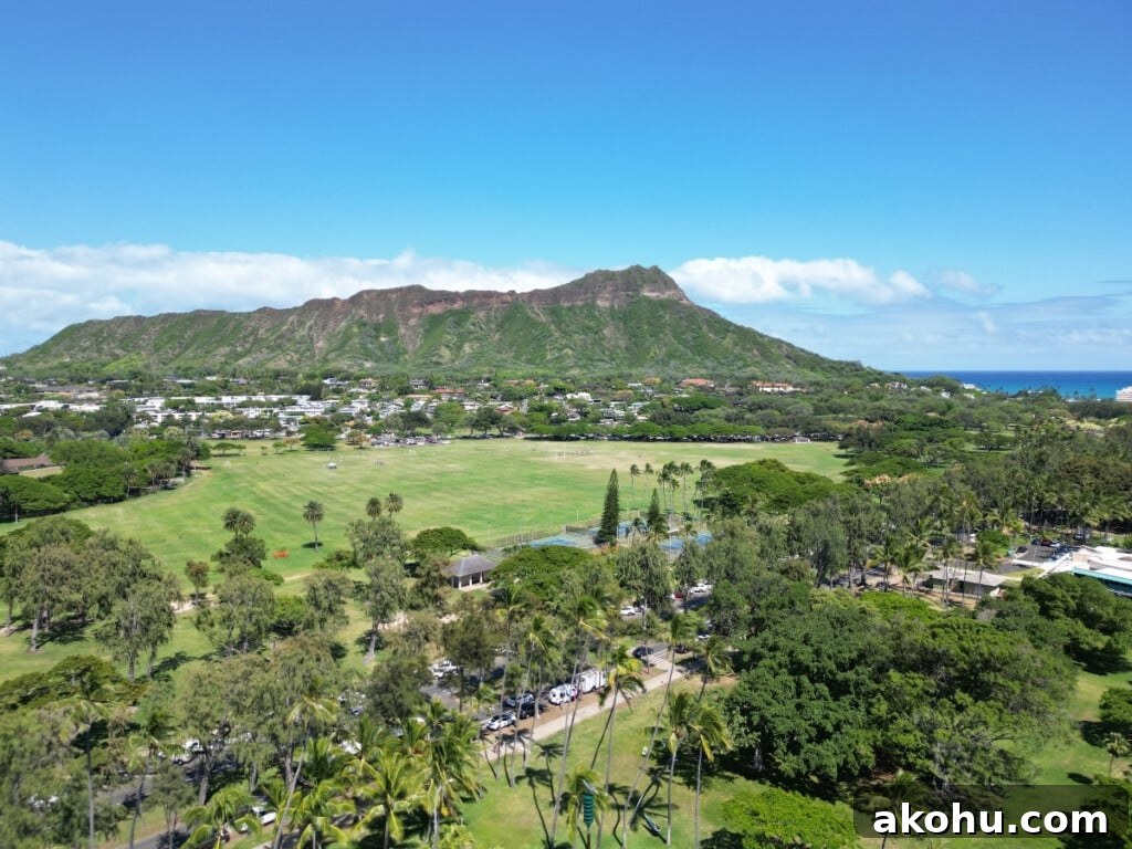 Queen Kapiʻolani Park.