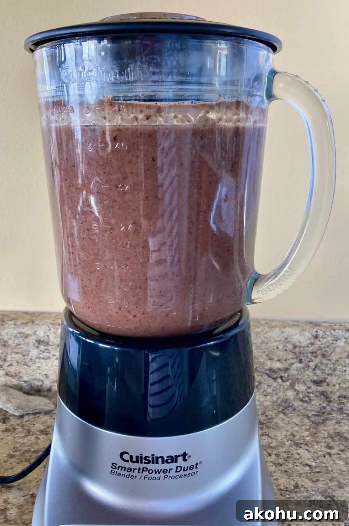 Pureeing Black Bean Soup in Blender