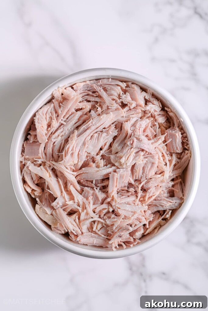 How to Make Tender Shredded Chicken for Tacos, Salads & More 2 Shredded Chicken Recipe