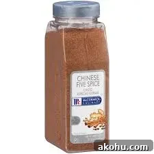 A container of Chinese Five Spice.