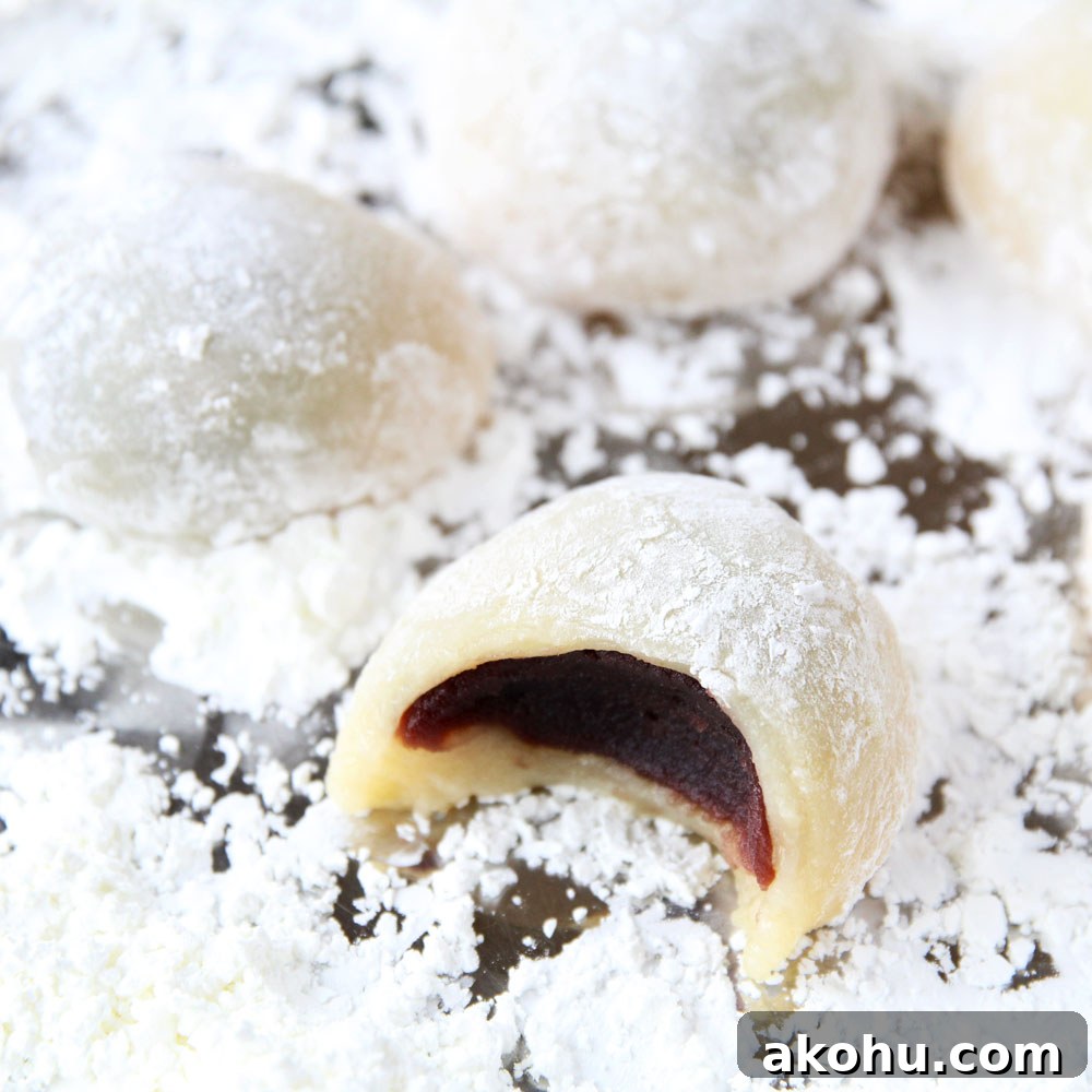 tofu mochi made in microwave