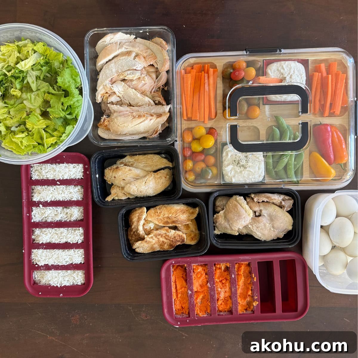 Meal Prep Week 4 low calorie high protein meals