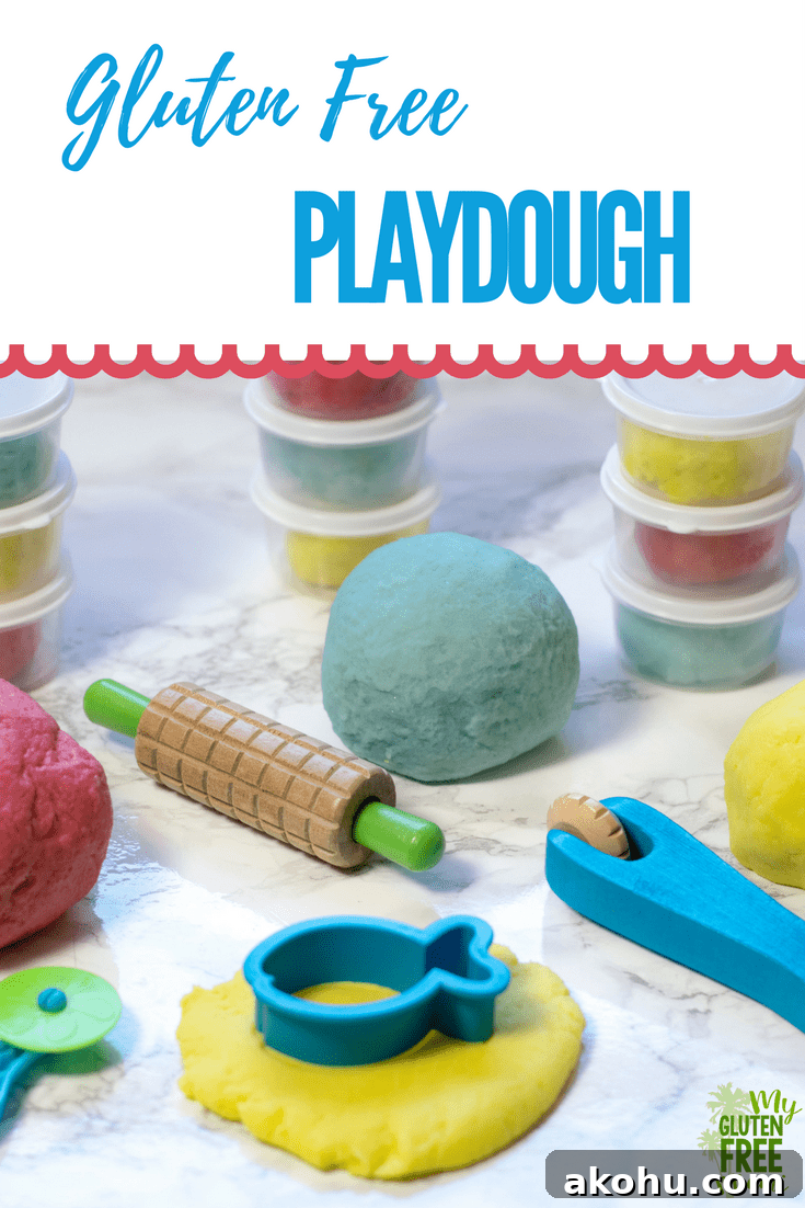 Homemade Gluten-Free Play Dough Recipe for Sensory Play 2 Gluten Free Playdough