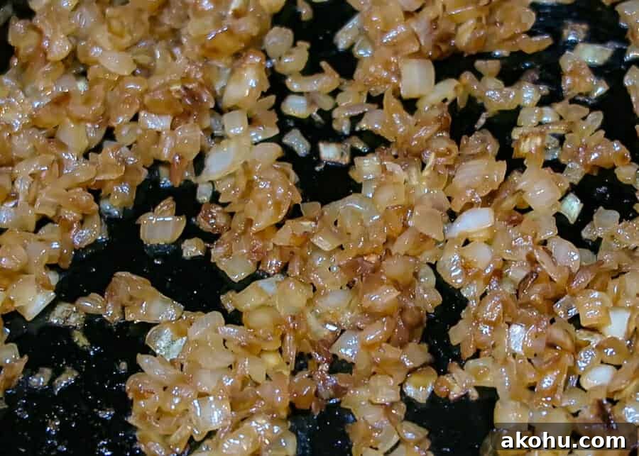 caramelized onions for the In-N-Out Burger Copycat Double-Double Animal Style