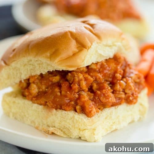 Turkey Sloppy Joes