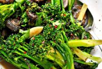 Vegan Broccolini Marsala Recipe: Sautéed Broccolini in Marsala Sauce