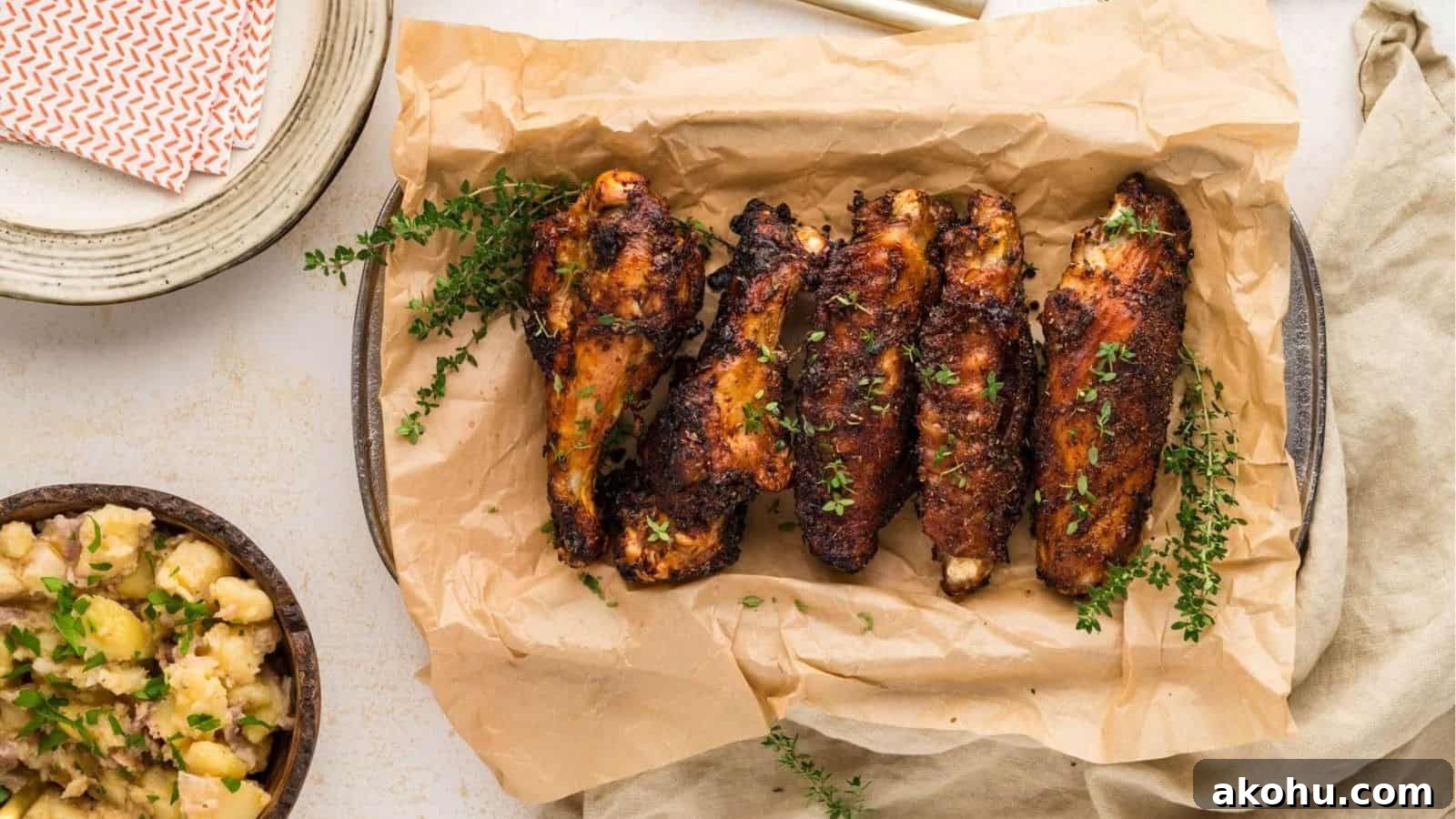 17 Golden, Crunchy Air Fryer Sides Everyone Will Love 13 Crispy Air Fryer Turkey Wings