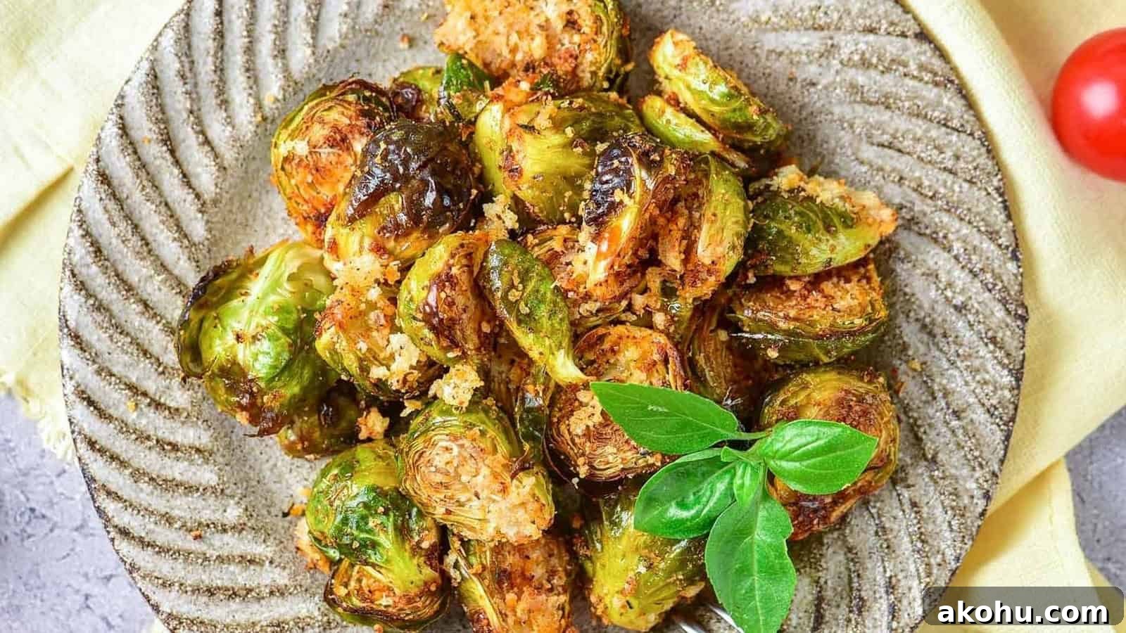 17 Golden, Crunchy Air Fryer Sides Everyone Will Love 3 Air Fryer Brussels Sprouts