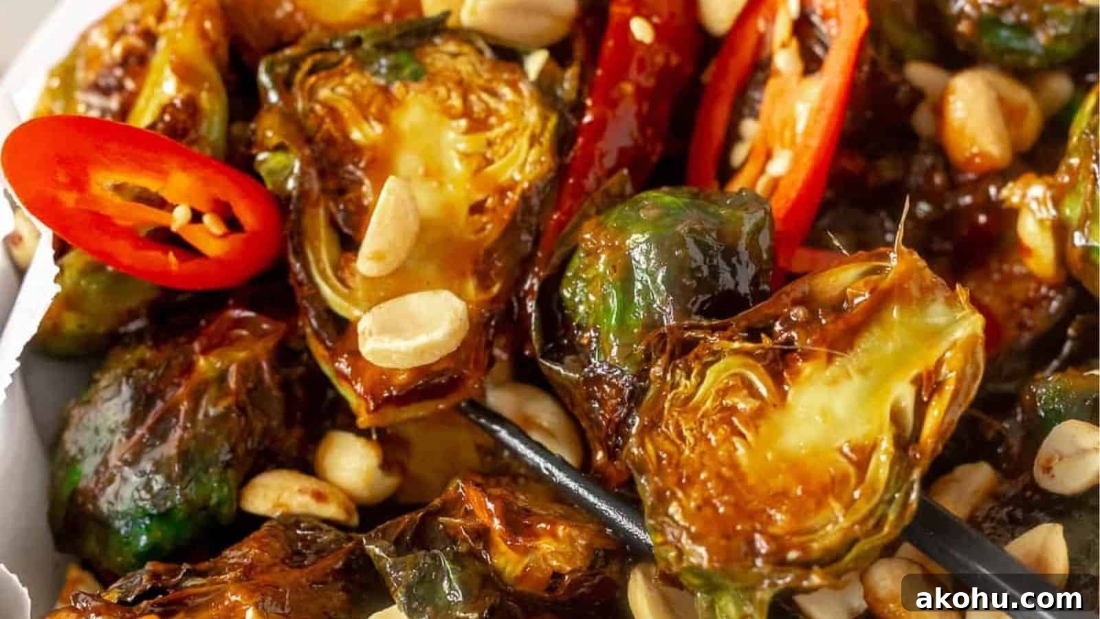 17 Golden, Crunchy Air Fryer Sides Everyone Will Love 10 Kung Pao Brussels Sprouts