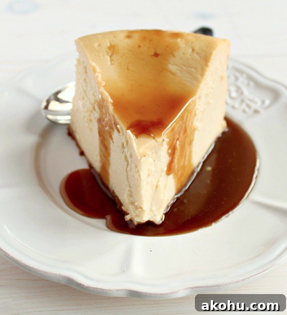 Skinny Brown Sugar Vanilla Cheesecake
